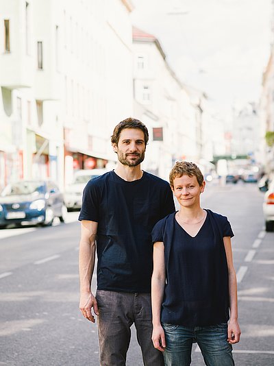 Katharina Mischer & Thomas Traxler; Fotocredit: Daniel Gebhart de Koekkoeck