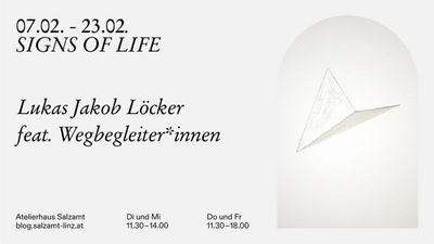 SIGNS OF LIFE - Lukas Jakob Löcker feat. companions
