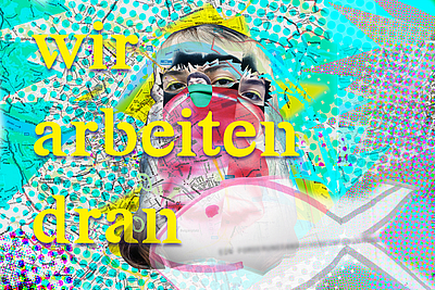 Wir arbeiten dran Flyer