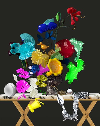 Still Life 3000, Fine Art Print, Claudia Larcher, 2024