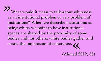 Wer lernt (was) auf wessen Kosten? Eine rassismuskritische Betrachtung von universitären Lehr/Lernräumen