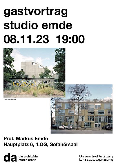 Gastvortrag von Prof. Markus Emde / studio emde